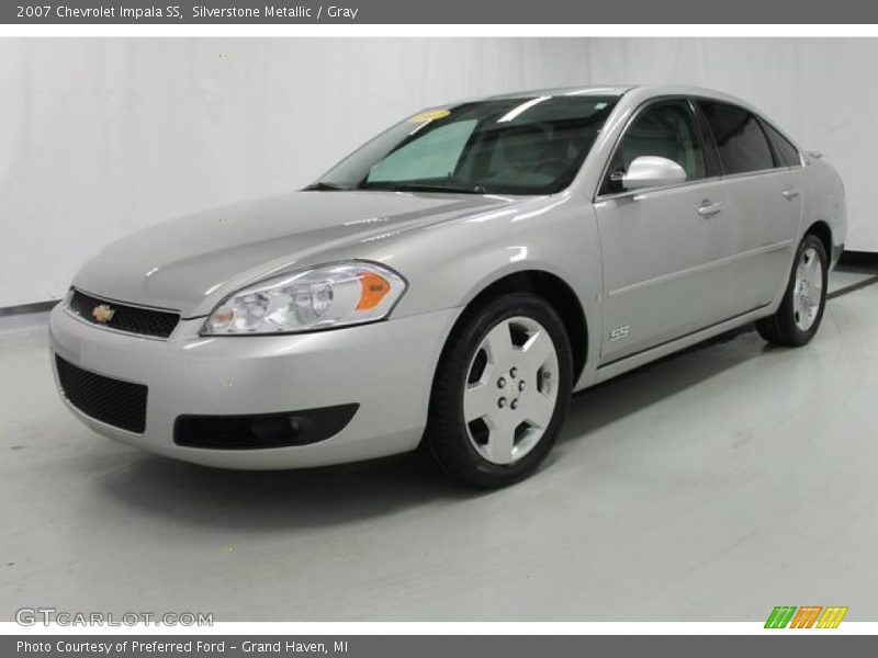 Silverstone Metallic / Gray 2007 Chevrolet Impala SS