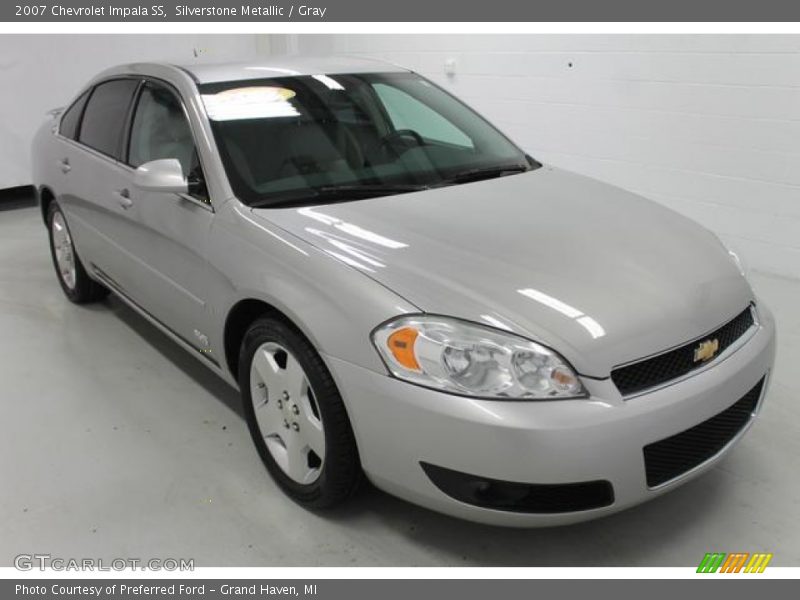 Silverstone Metallic / Gray 2007 Chevrolet Impala SS