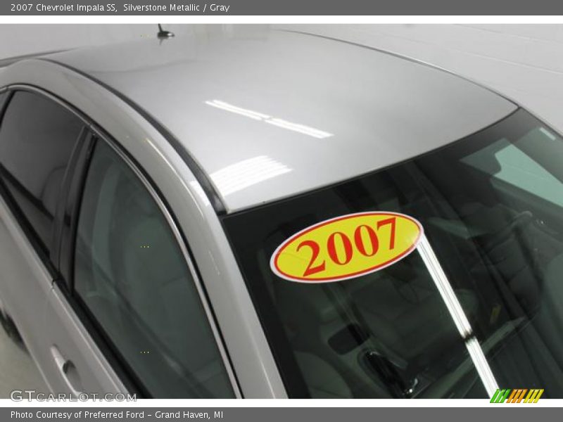 Silverstone Metallic / Gray 2007 Chevrolet Impala SS