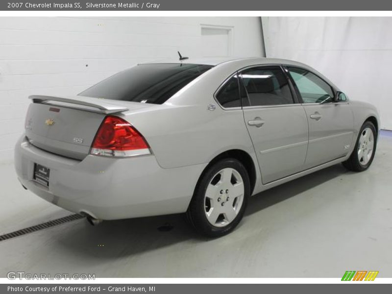 Silverstone Metallic / Gray 2007 Chevrolet Impala SS