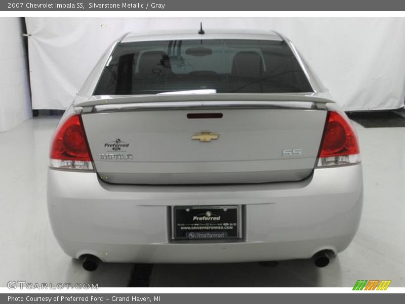 Silverstone Metallic / Gray 2007 Chevrolet Impala SS