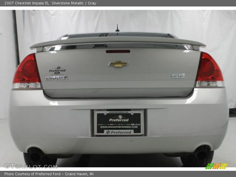 Silverstone Metallic / Gray 2007 Chevrolet Impala SS