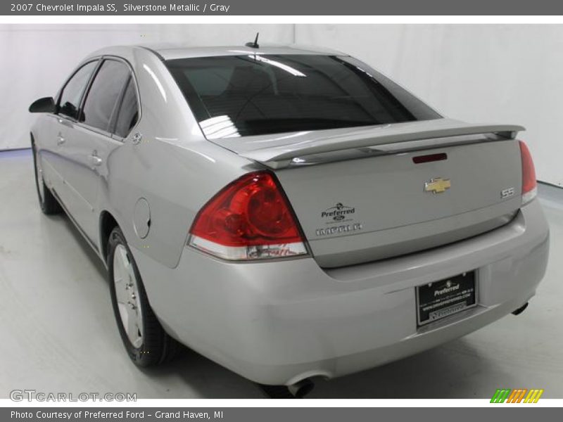 Silverstone Metallic / Gray 2007 Chevrolet Impala SS