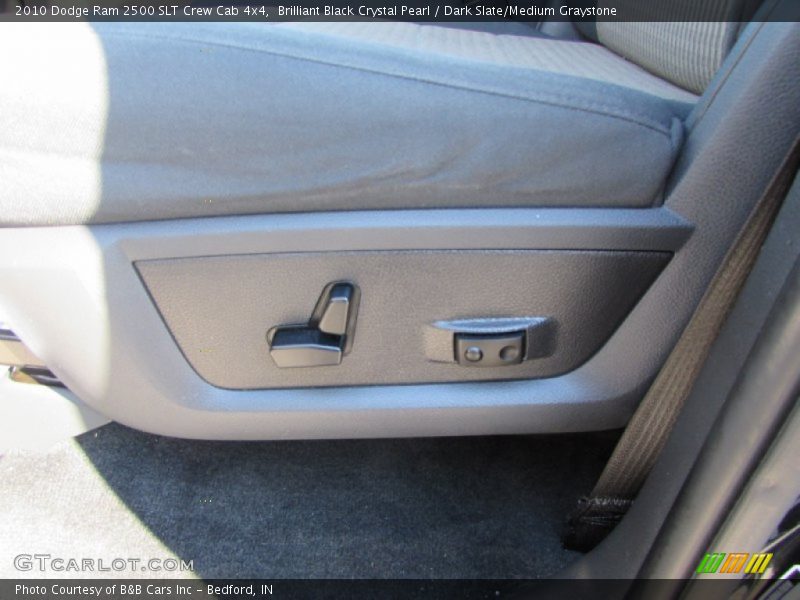 Brilliant Black Crystal Pearl / Dark Slate/Medium Graystone 2010 Dodge Ram 2500 SLT Crew Cab 4x4