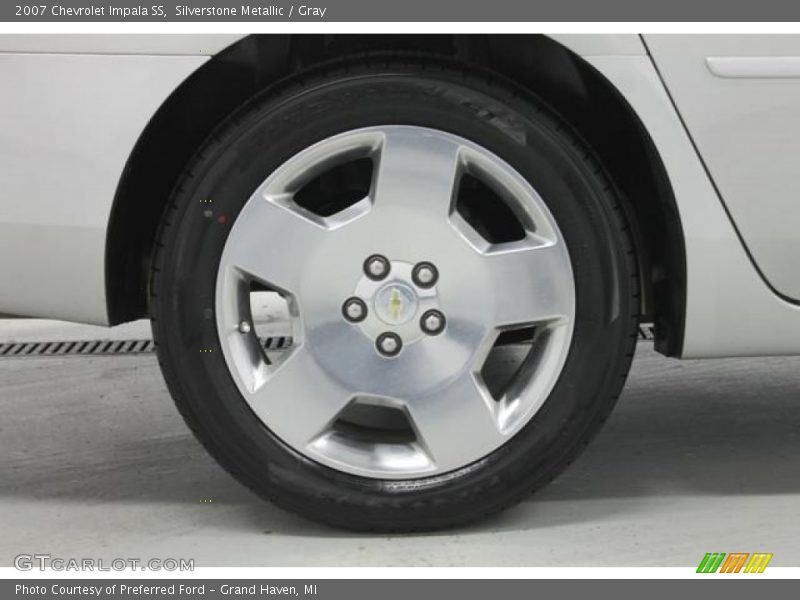 Silverstone Metallic / Gray 2007 Chevrolet Impala SS