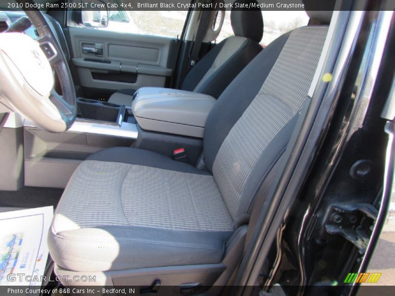 Brilliant Black Crystal Pearl / Dark Slate/Medium Graystone 2010 Dodge Ram 2500 SLT Crew Cab 4x4