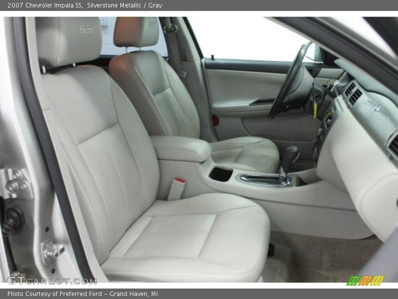 Silverstone Metallic / Gray 2007 Chevrolet Impala SS