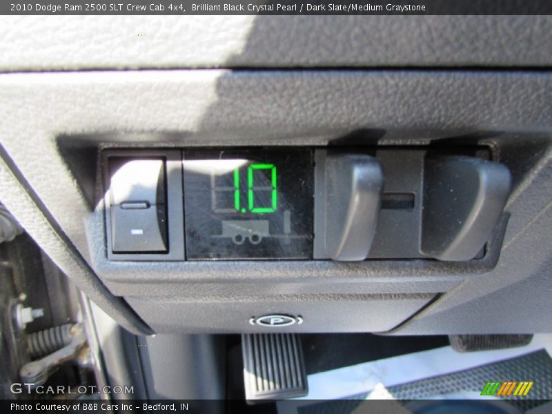 Brilliant Black Crystal Pearl / Dark Slate/Medium Graystone 2010 Dodge Ram 2500 SLT Crew Cab 4x4