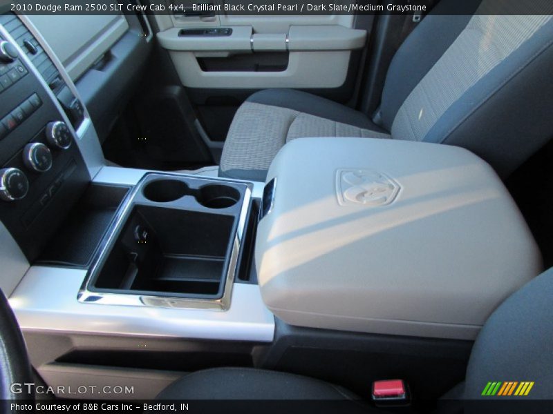 Brilliant Black Crystal Pearl / Dark Slate/Medium Graystone 2010 Dodge Ram 2500 SLT Crew Cab 4x4