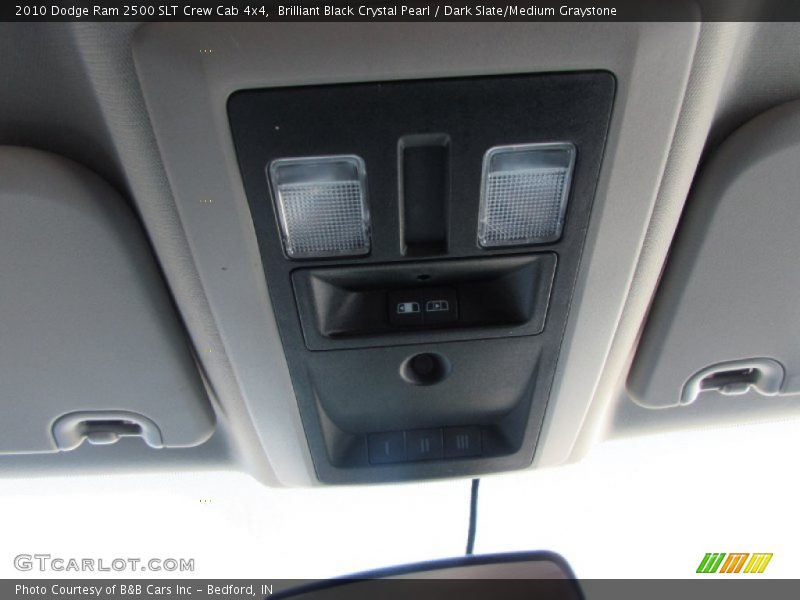 Brilliant Black Crystal Pearl / Dark Slate/Medium Graystone 2010 Dodge Ram 2500 SLT Crew Cab 4x4