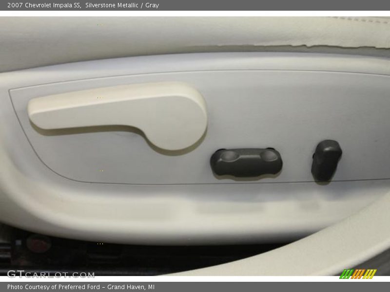 Silverstone Metallic / Gray 2007 Chevrolet Impala SS