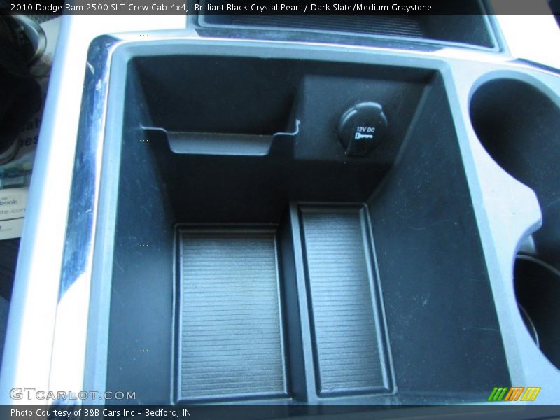 Brilliant Black Crystal Pearl / Dark Slate/Medium Graystone 2010 Dodge Ram 2500 SLT Crew Cab 4x4