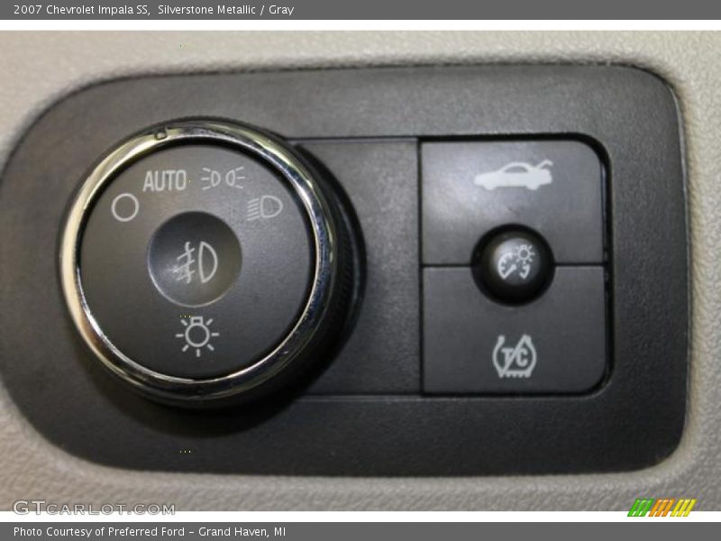 Silverstone Metallic / Gray 2007 Chevrolet Impala SS
