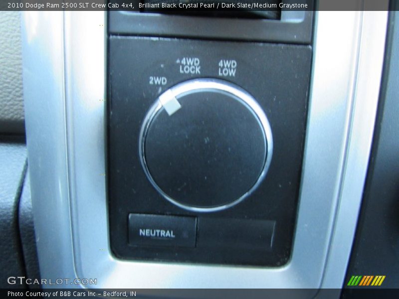 Brilliant Black Crystal Pearl / Dark Slate/Medium Graystone 2010 Dodge Ram 2500 SLT Crew Cab 4x4