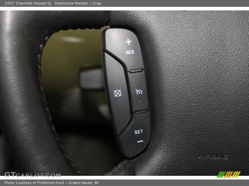 Silverstone Metallic / Gray 2007 Chevrolet Impala SS