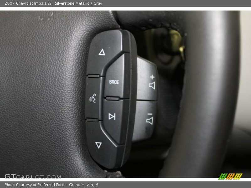 Silverstone Metallic / Gray 2007 Chevrolet Impala SS