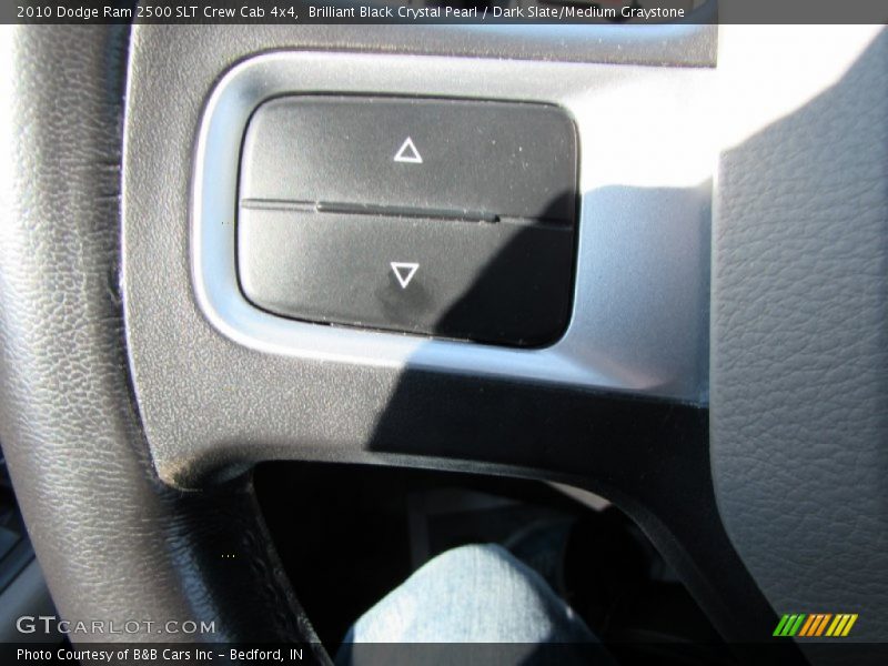 Brilliant Black Crystal Pearl / Dark Slate/Medium Graystone 2010 Dodge Ram 2500 SLT Crew Cab 4x4