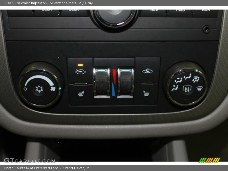 Silverstone Metallic / Gray 2007 Chevrolet Impala SS
