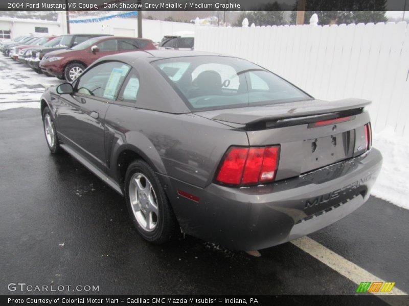 Dark Shadow Grey Metallic / Medium Graphite 2004 Ford Mustang V6 Coupe