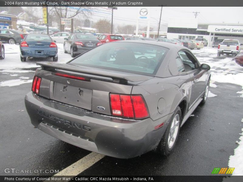 Dark Shadow Grey Metallic / Medium Graphite 2004 Ford Mustang V6 Coupe
