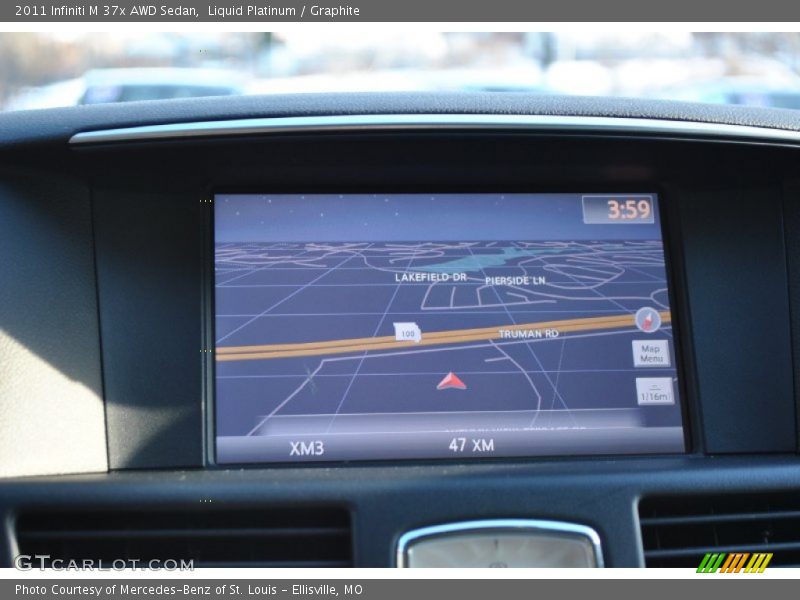 Liquid Platinum / Graphite 2011 Infiniti M 37x AWD Sedan