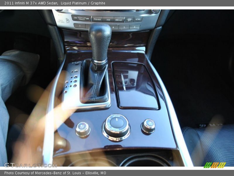 Liquid Platinum / Graphite 2011 Infiniti M 37x AWD Sedan