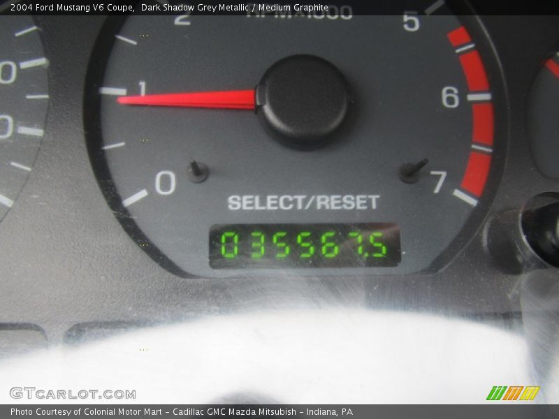 Dark Shadow Grey Metallic / Medium Graphite 2004 Ford Mustang V6 Coupe