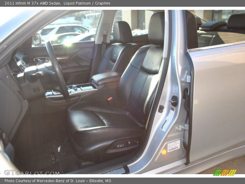 Liquid Platinum / Graphite 2011 Infiniti M 37x AWD Sedan