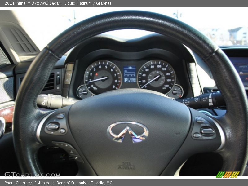 Liquid Platinum / Graphite 2011 Infiniti M 37x AWD Sedan