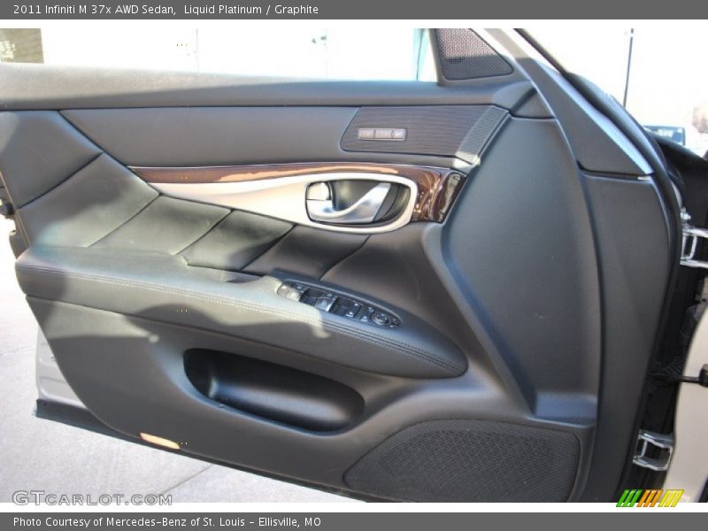Liquid Platinum / Graphite 2011 Infiniti M 37x AWD Sedan