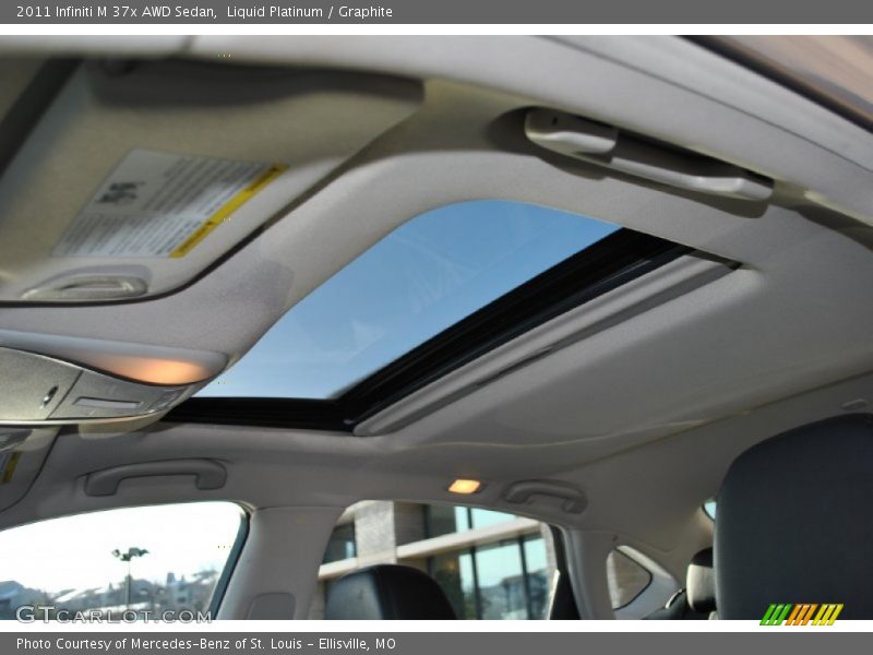 Liquid Platinum / Graphite 2011 Infiniti M 37x AWD Sedan