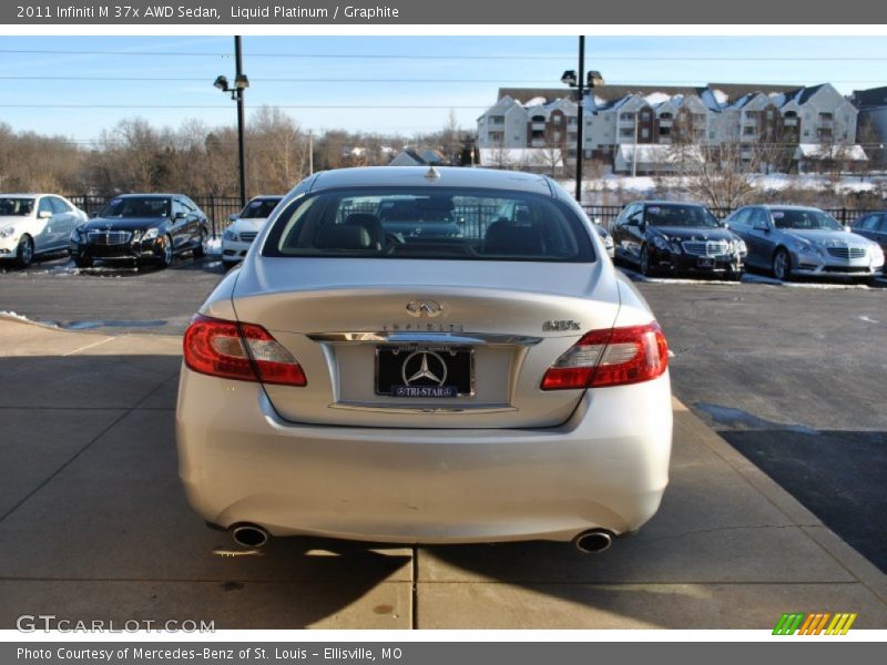 Liquid Platinum / Graphite 2011 Infiniti M 37x AWD Sedan