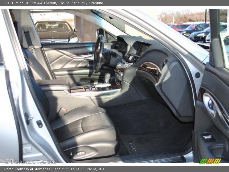 Liquid Platinum / Graphite 2011 Infiniti M 37x AWD Sedan