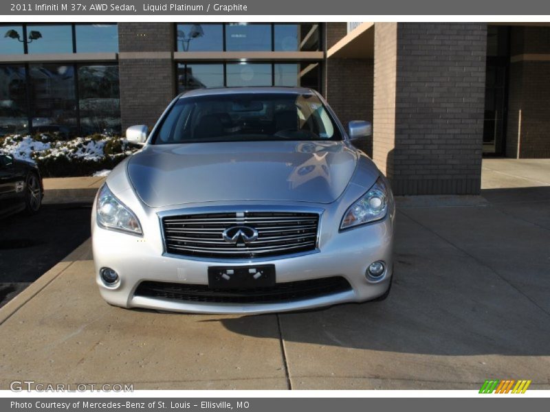 Liquid Platinum / Graphite 2011 Infiniti M 37x AWD Sedan