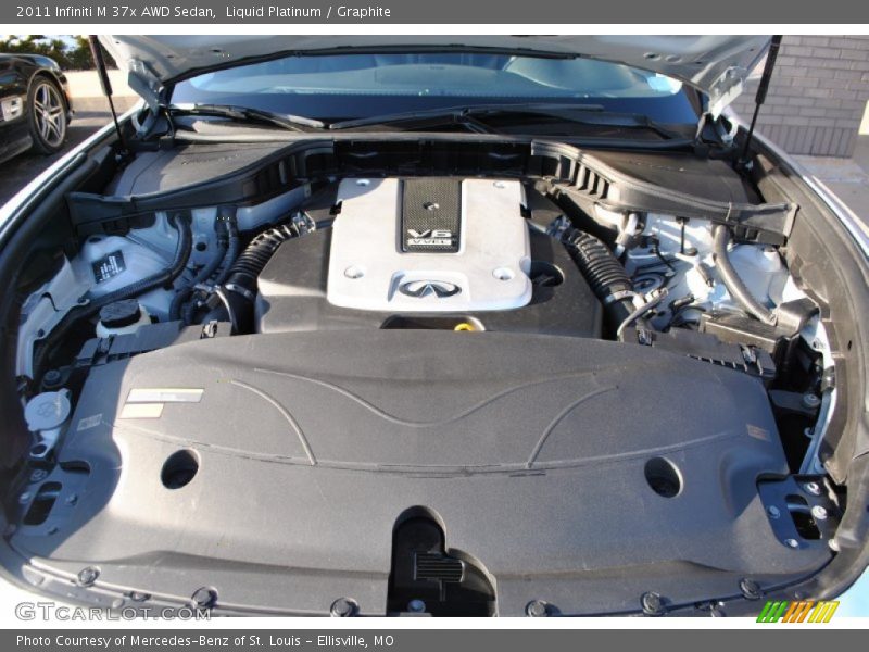Liquid Platinum / Graphite 2011 Infiniti M 37x AWD Sedan