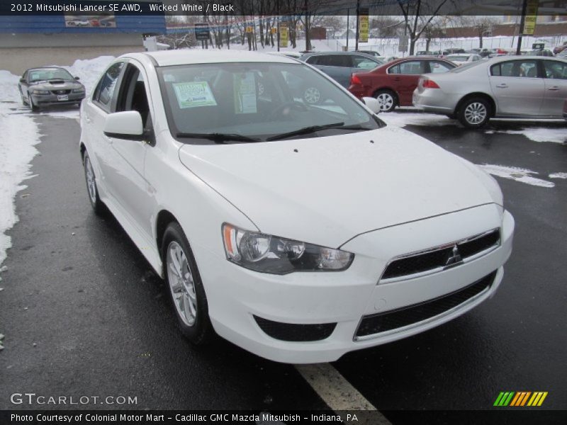 Front 3/4 View of 2012 Lancer SE AWD