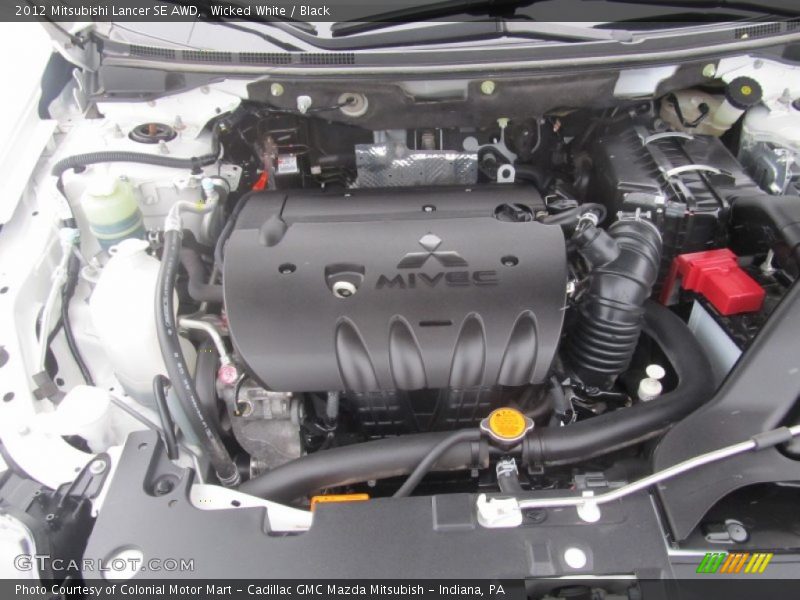  2012 Lancer SE AWD Engine - 2.4 Liter DOHC 16-Valve MIVEC 4 Cylinder