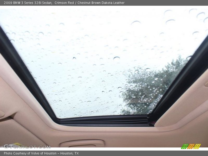 Crimson Red / Chestnut Brown Dakota Leather 2009 BMW 3 Series 328i Sedan