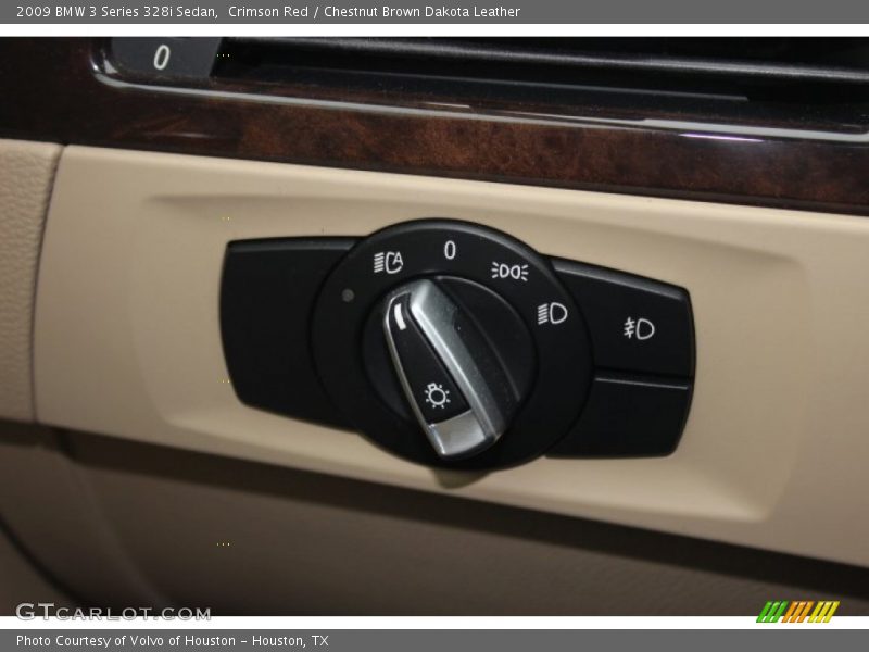 Crimson Red / Chestnut Brown Dakota Leather 2009 BMW 3 Series 328i Sedan