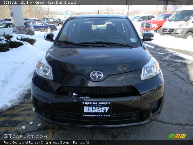 Black Currant Mica / Dark Charcoal 2012 Scion xD