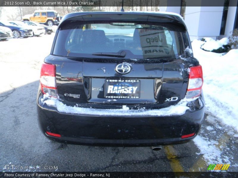 Black Currant Mica / Dark Charcoal 2012 Scion xD