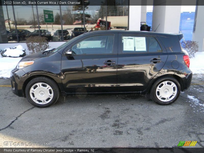 Black Currant Mica / Dark Charcoal 2012 Scion xD