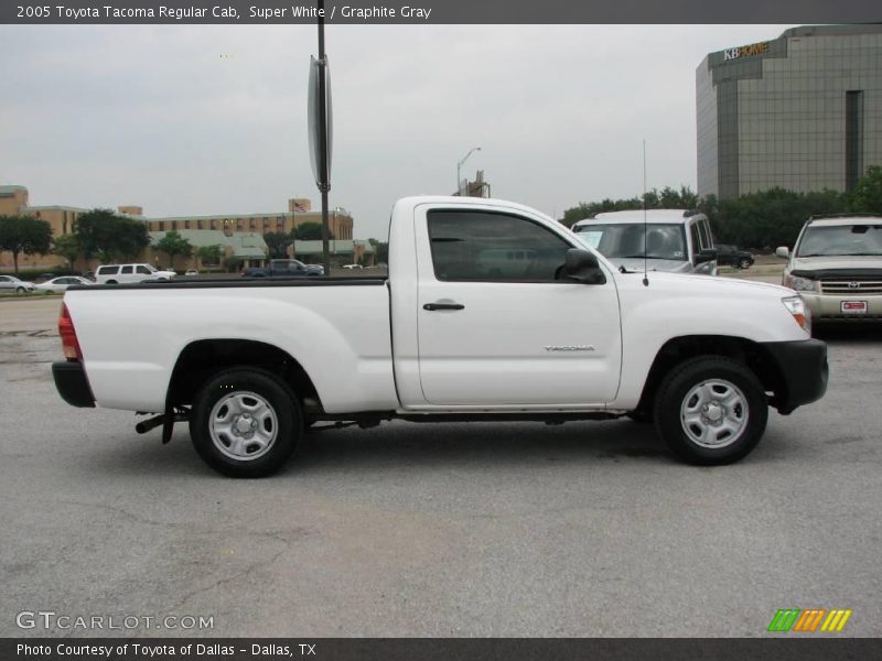Super White / Graphite Gray 2005 Toyota Tacoma Regular Cab