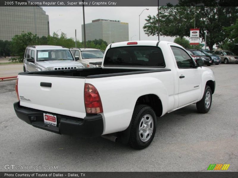 Super White / Graphite Gray 2005 Toyota Tacoma Regular Cab