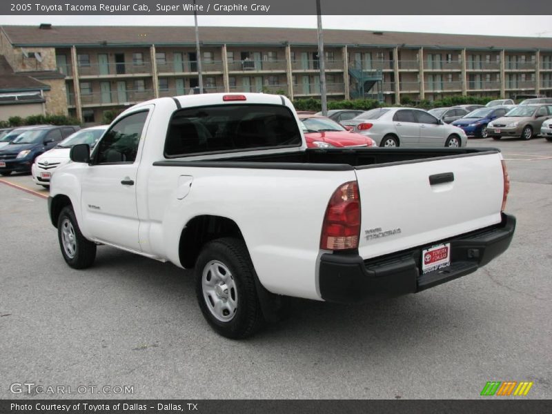 Super White / Graphite Gray 2005 Toyota Tacoma Regular Cab