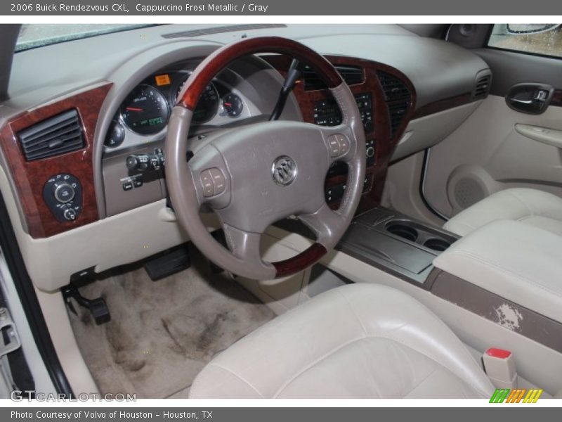 Cappuccino Frost Metallic / Gray 2006 Buick Rendezvous CXL