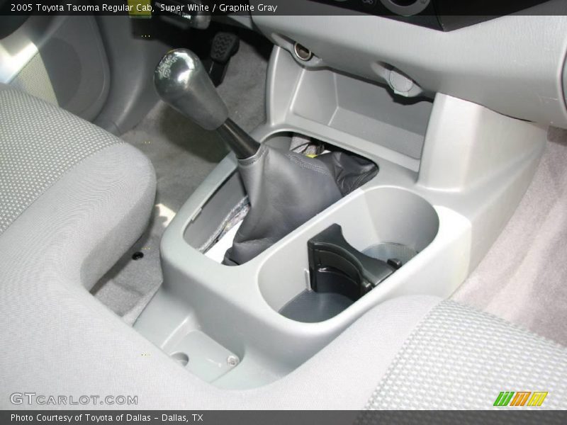 Super White / Graphite Gray 2005 Toyota Tacoma Regular Cab
