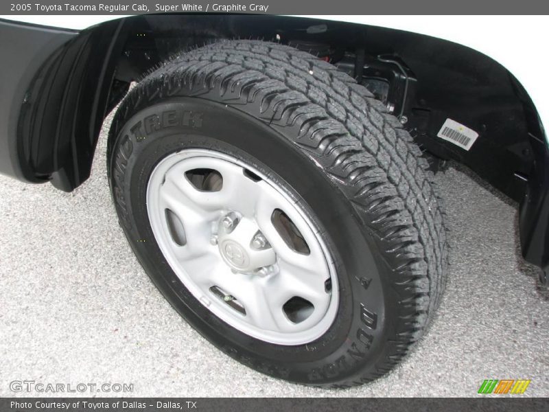 Super White / Graphite Gray 2005 Toyota Tacoma Regular Cab