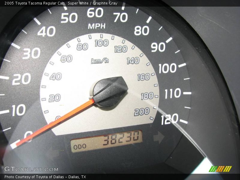 Super White / Graphite Gray 2005 Toyota Tacoma Regular Cab