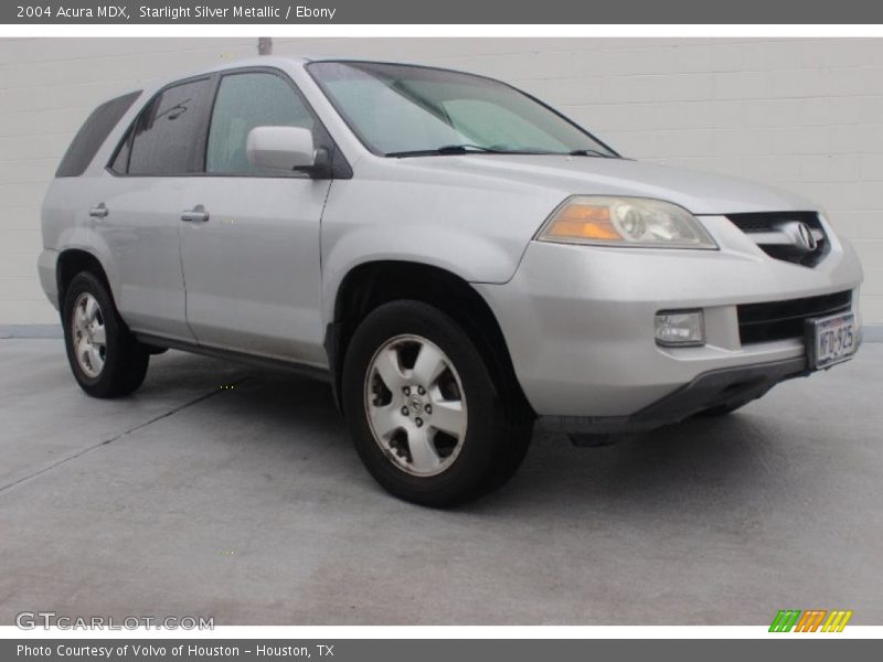 Starlight Silver Metallic / Ebony 2004 Acura MDX